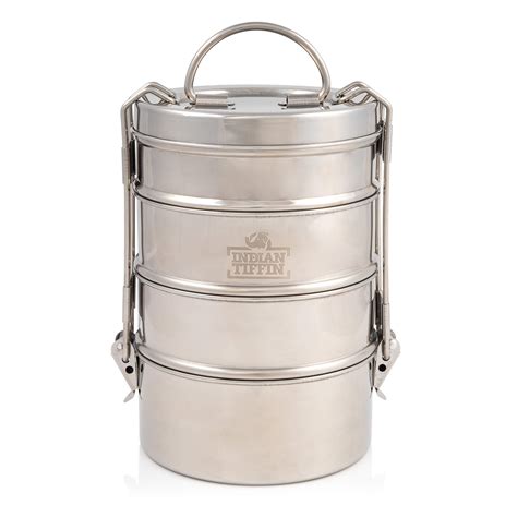 steel tiffin box online purchase|steel tiffin box 4 container.